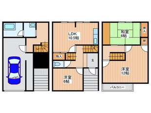 入交貸家の物件間取画像